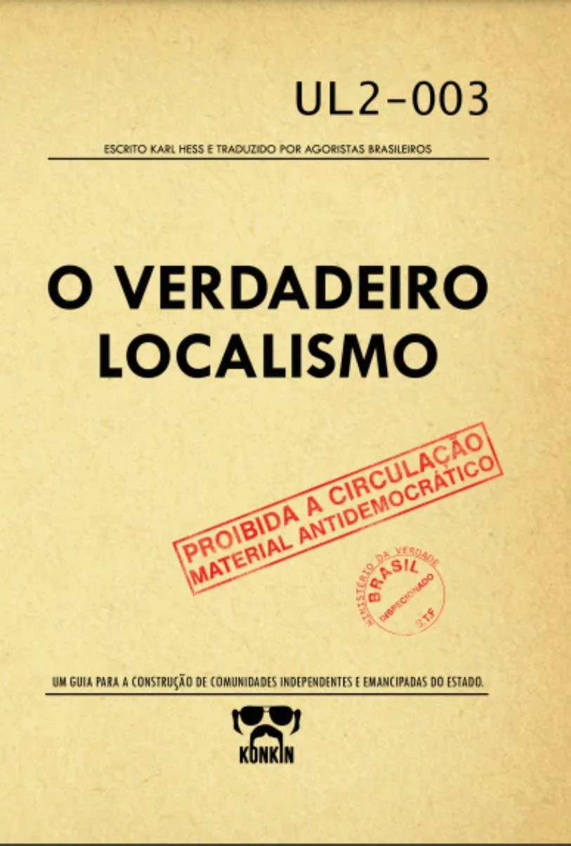 Capa de O Verdadeiro Localismo