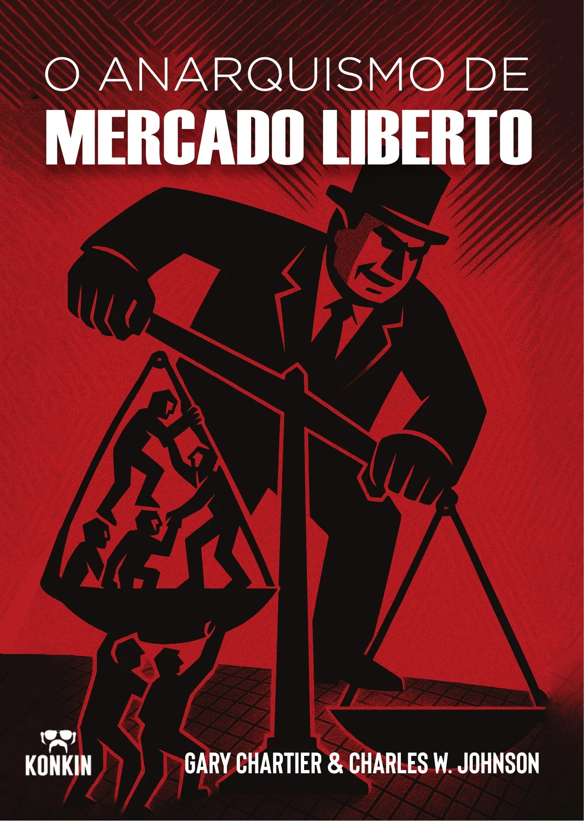 Capa de O Anarquismo de Mercado Liberto