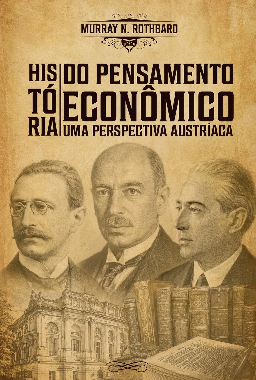 Capa de História do Pensamento Econômico (Vol 3)